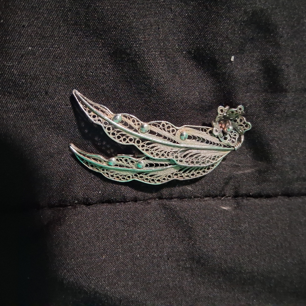 Vintage 925 Silver Broach